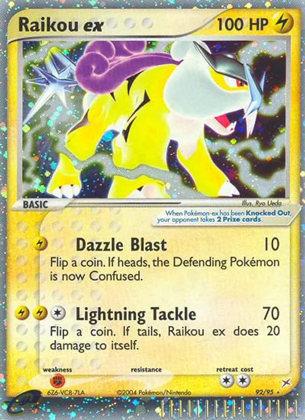 Raikou ex card image
