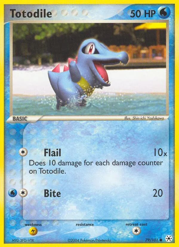 Totodile card image