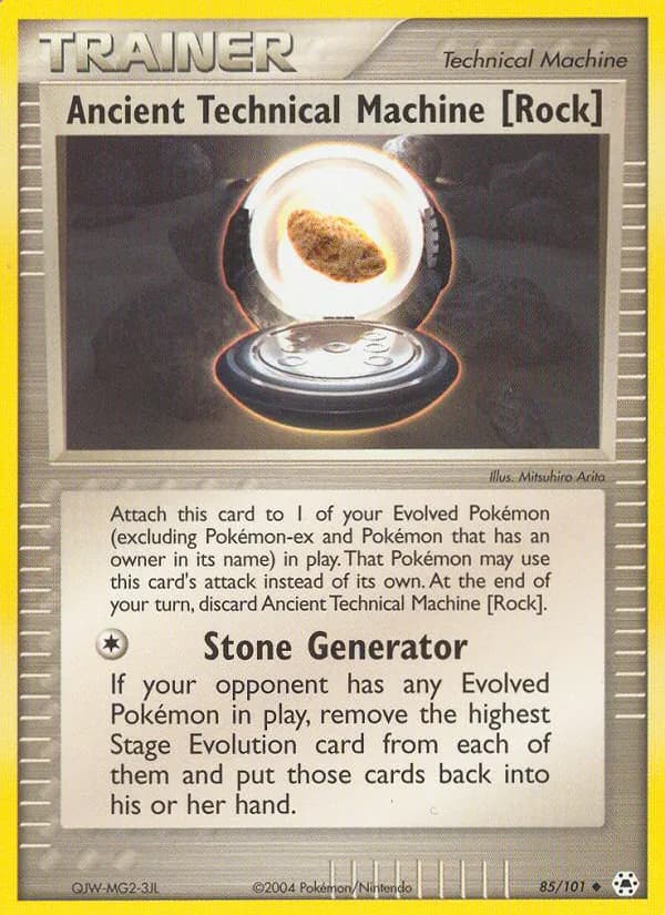 Ancient Technical Machine [Rock] card image