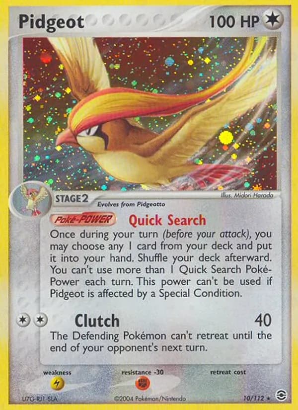Pidgeot card image