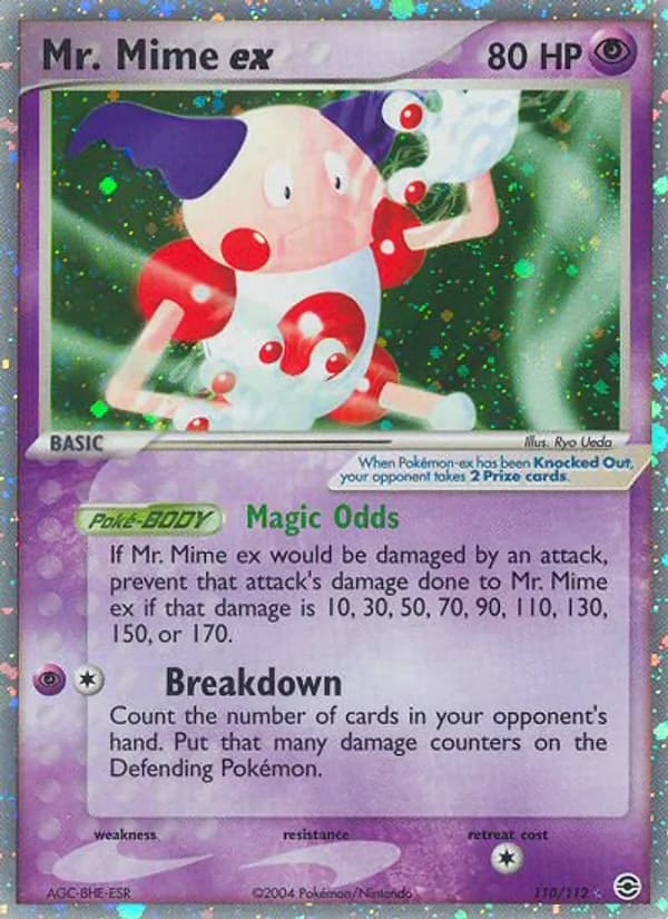 Mr. Mime ex card image