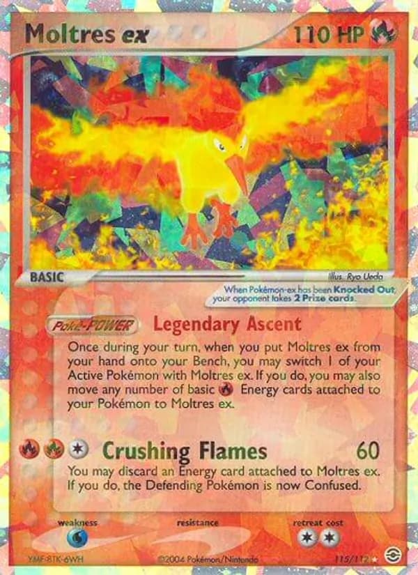 Moltres ex card image