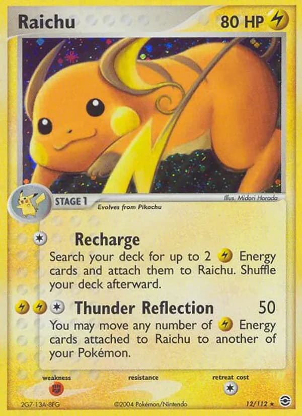 Raichu card image