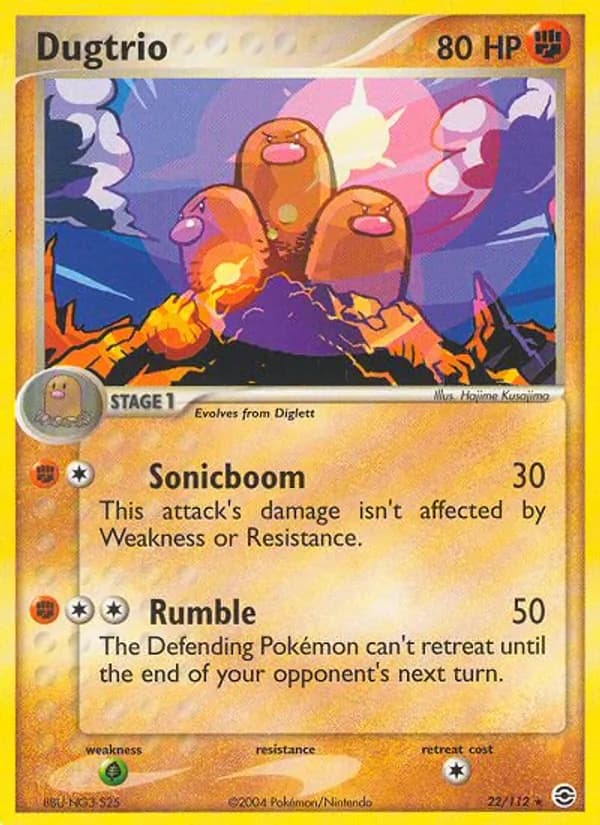 Dugtrio card image