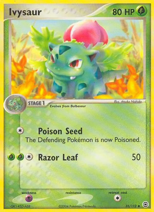 Ivysaur card image