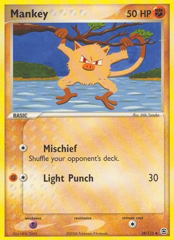 Mankey card image