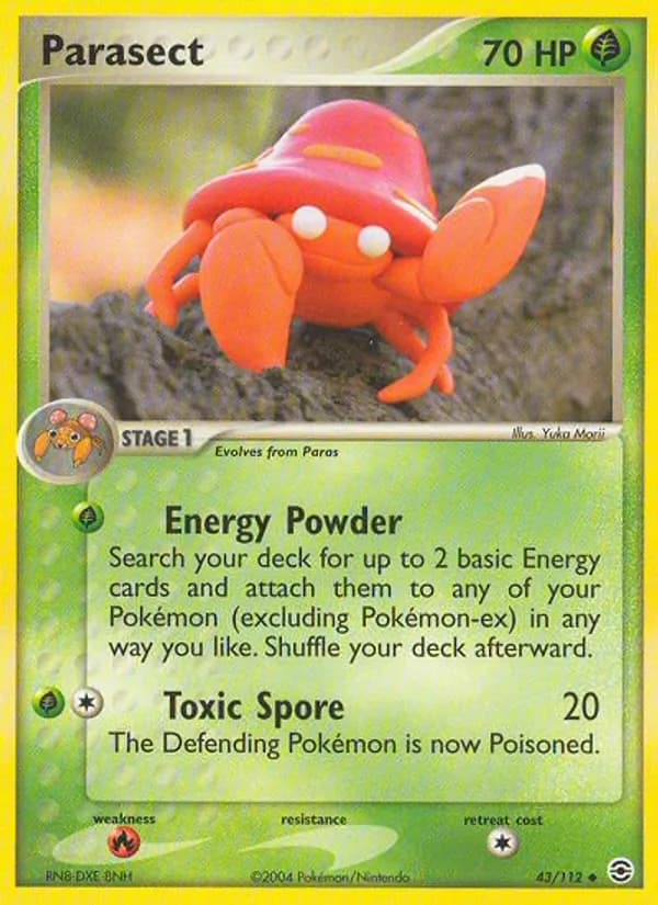 Parasect card image