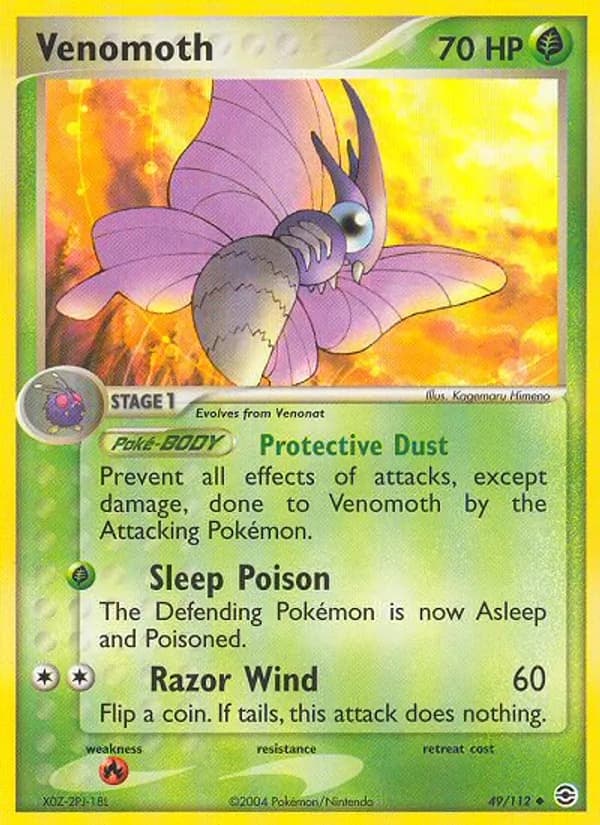 Venomoth card image