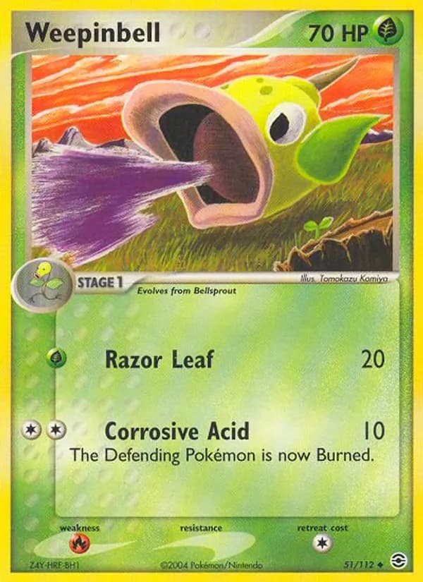 Weepinbell card image