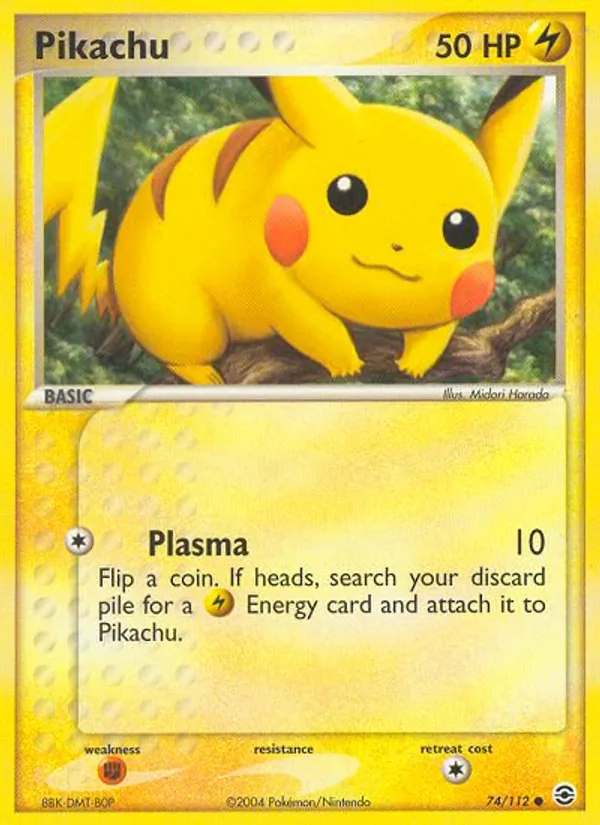 Pikachu card image