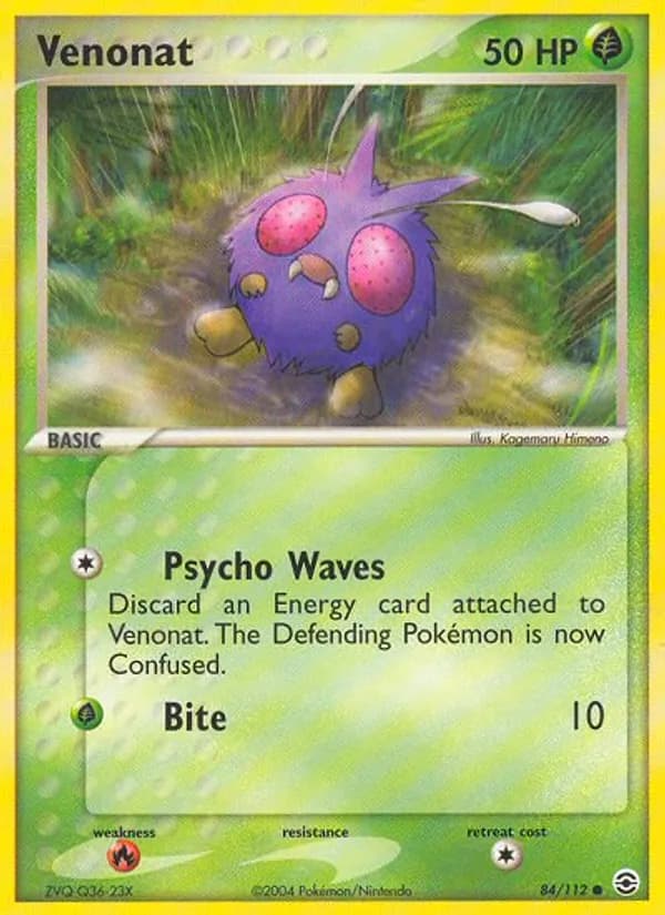 Venonat card image