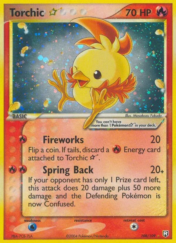 Torchic ☆ card image