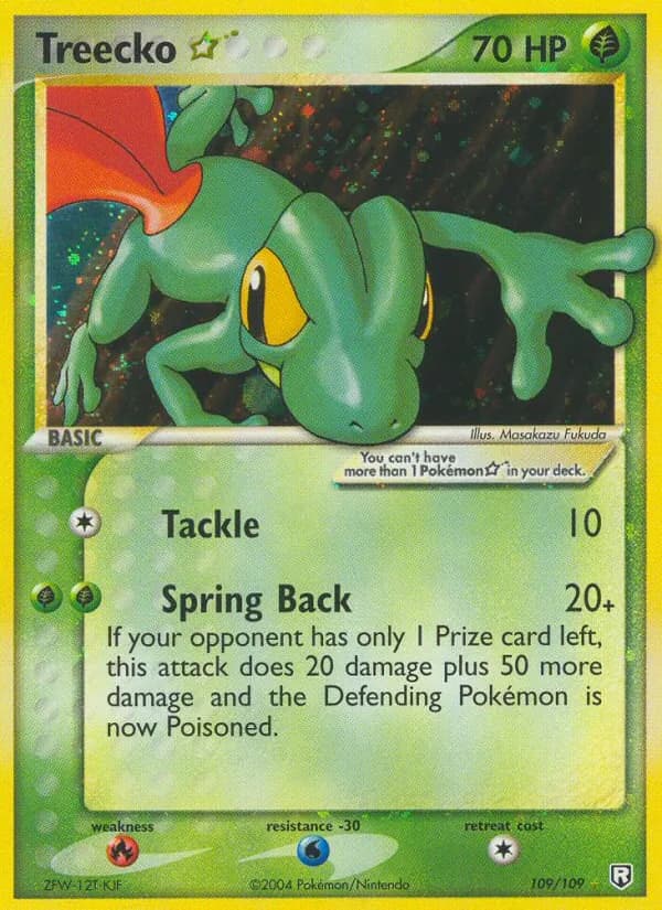Treecko ☆ card image