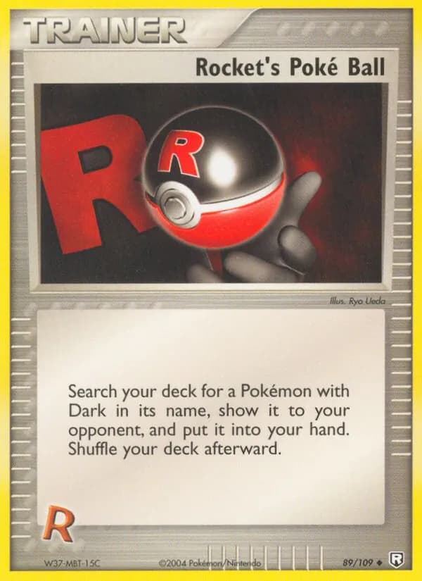 Rocket's Poké Ball card image