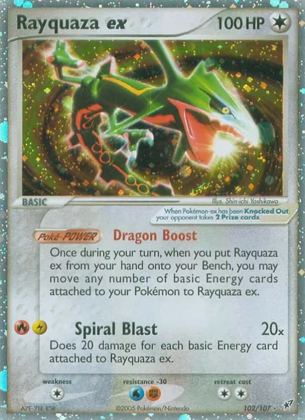 Rayquaza ex card image