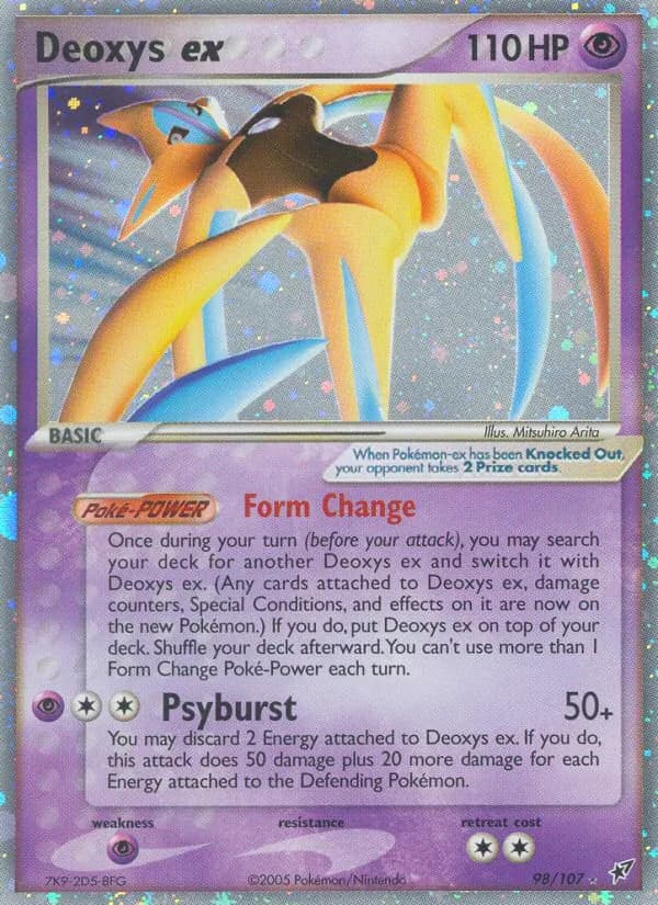 Deoxys ex card image
