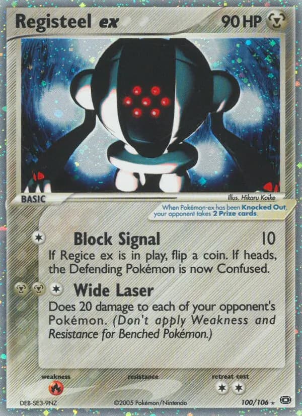 Registeel ex card image