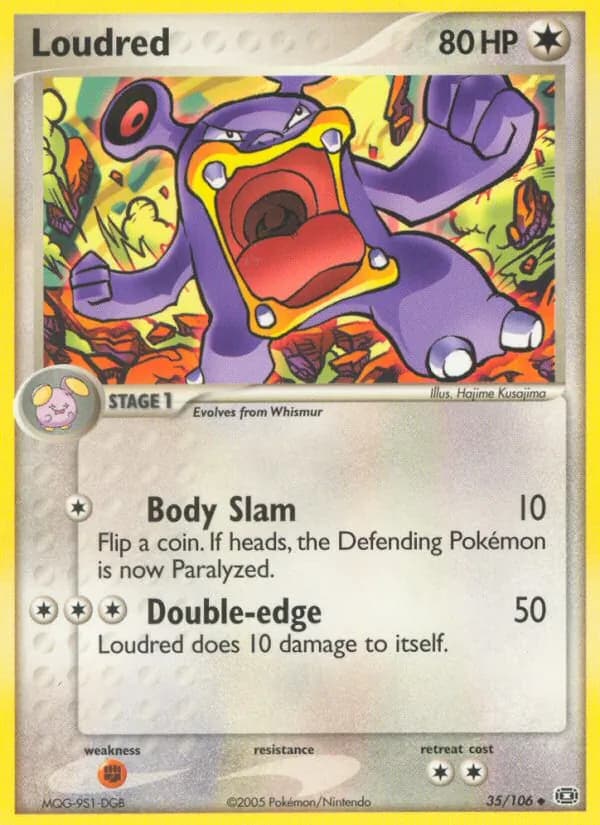 Loudred card image