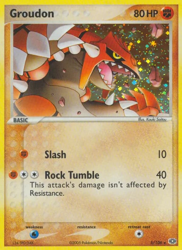 Groudon card image