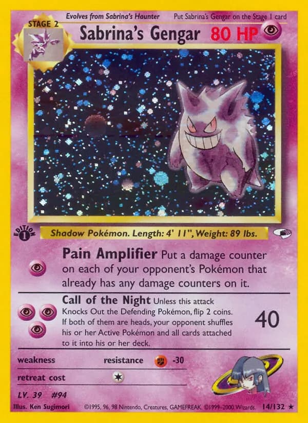 Sabrina's Gengar card image