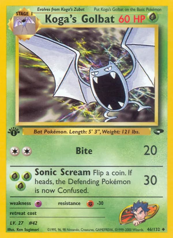 Koga's Golbat card image