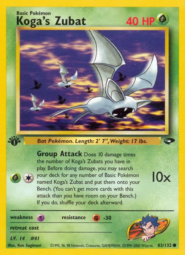 Koga's Zubat card image
