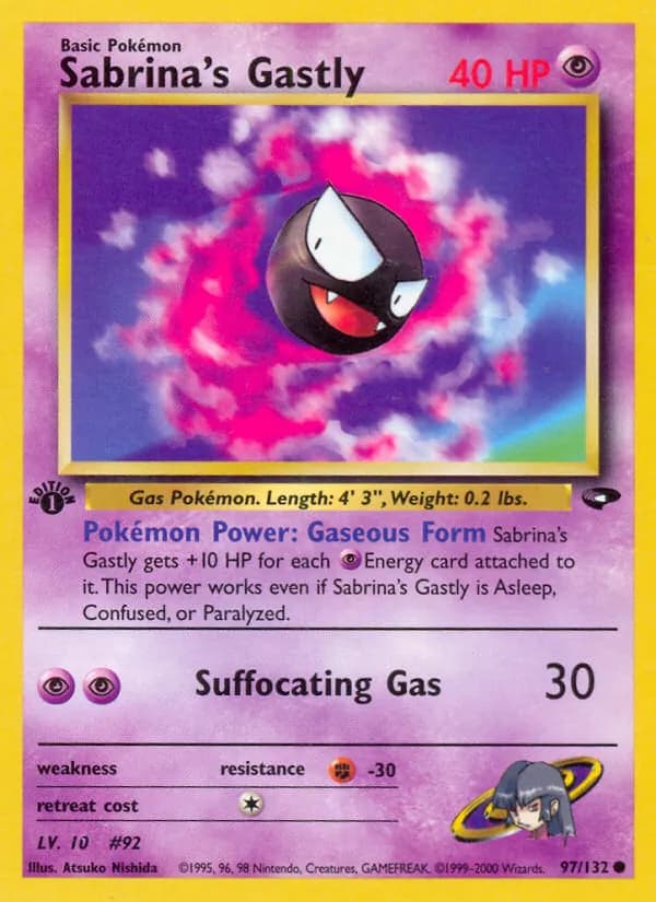 Sabrina's Gastly card image