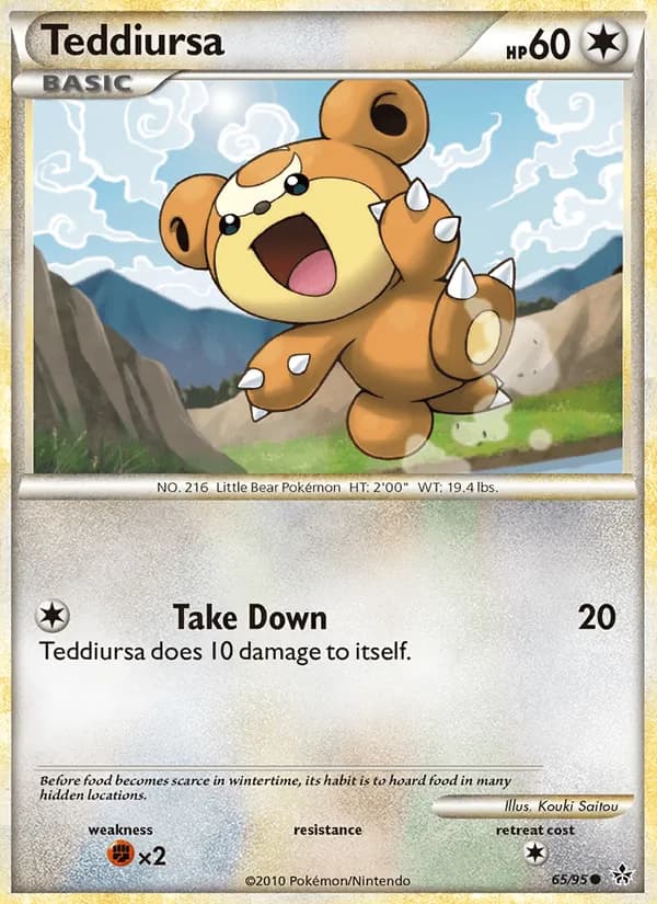 Teddiursa card image