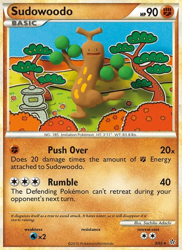 Sudowoodo card image