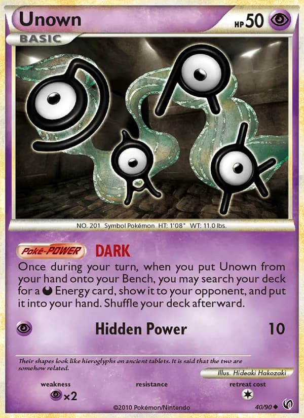 Unown card image
