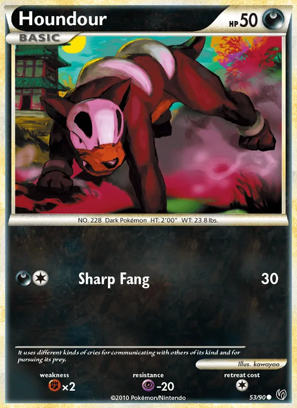 Houndour card image