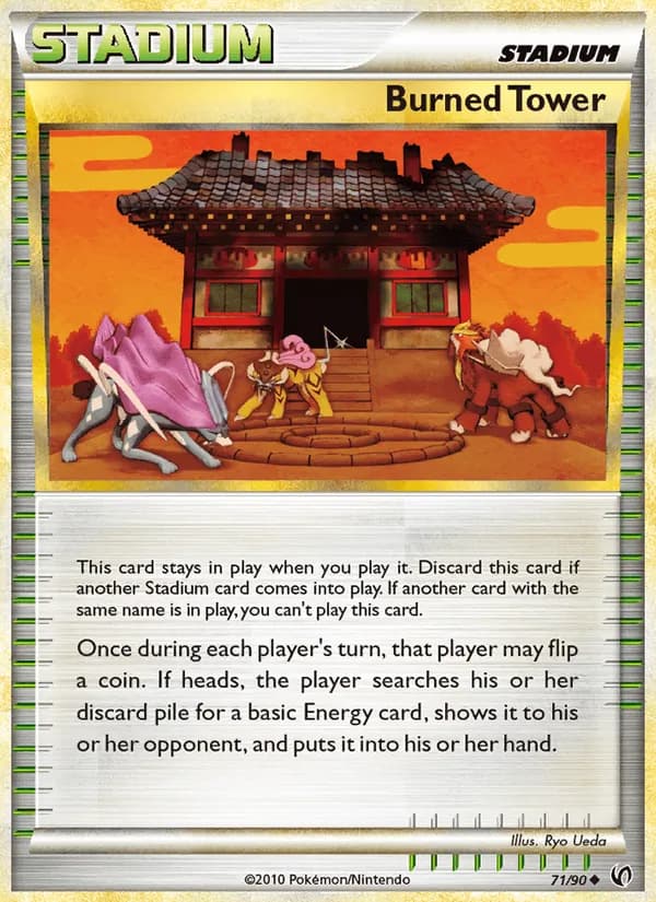 Burned Tower card image