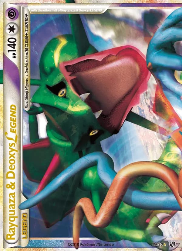 Rayquaza & Deoxys LEGEND card image