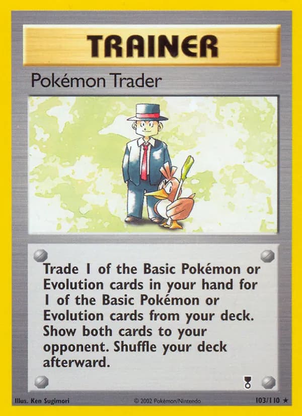 Pokémon Trader card image