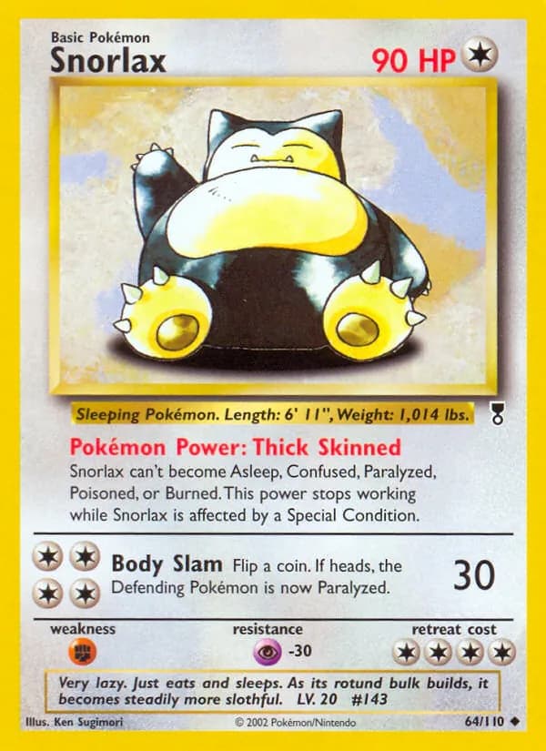Snorlax card image