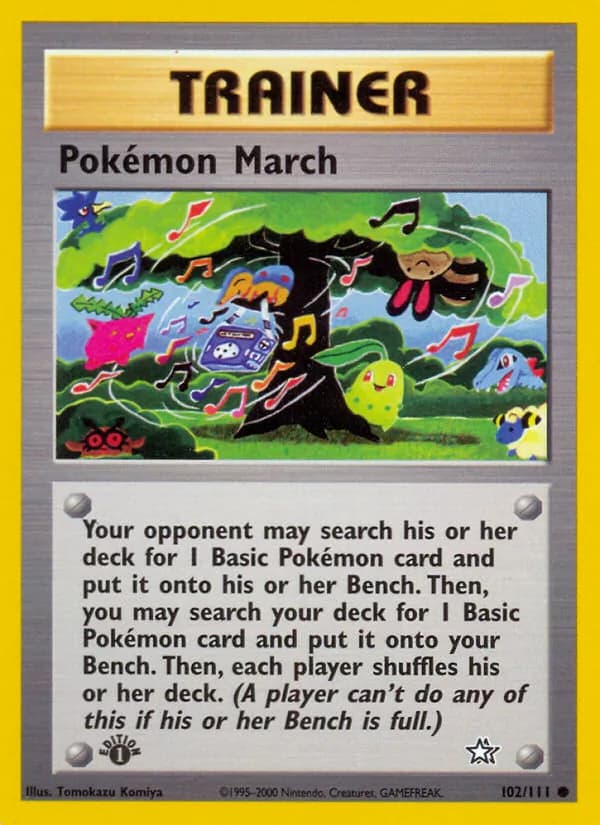 Pokémon March card image