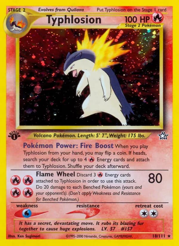 Typhlosion card image