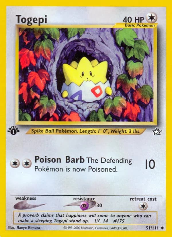 Togepi card image