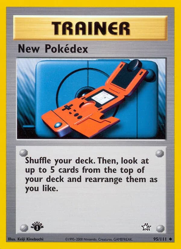 New Pokédex card image
