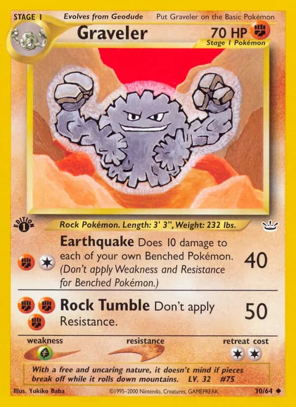 Graveler card image