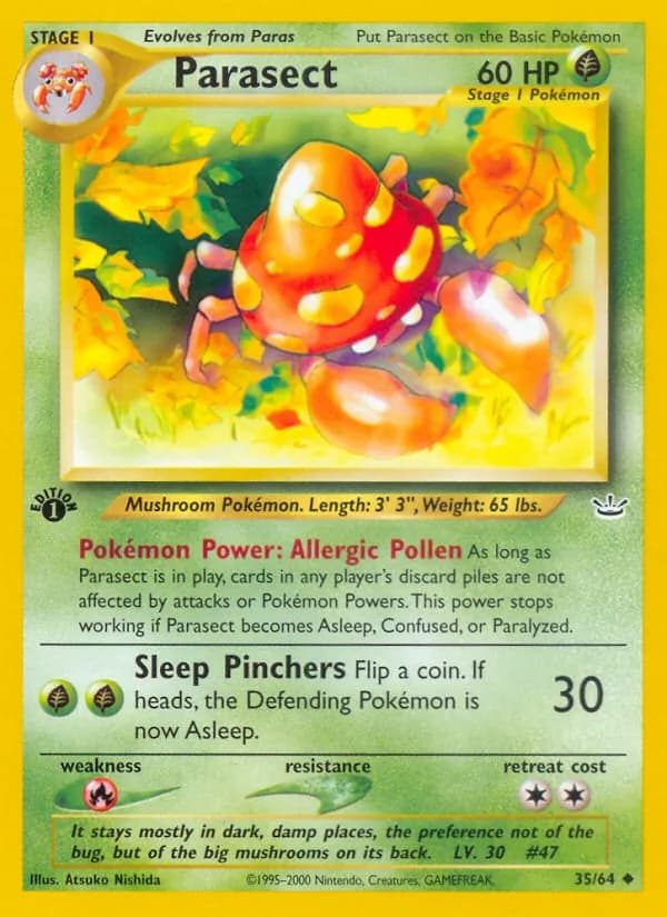 Parasect card image