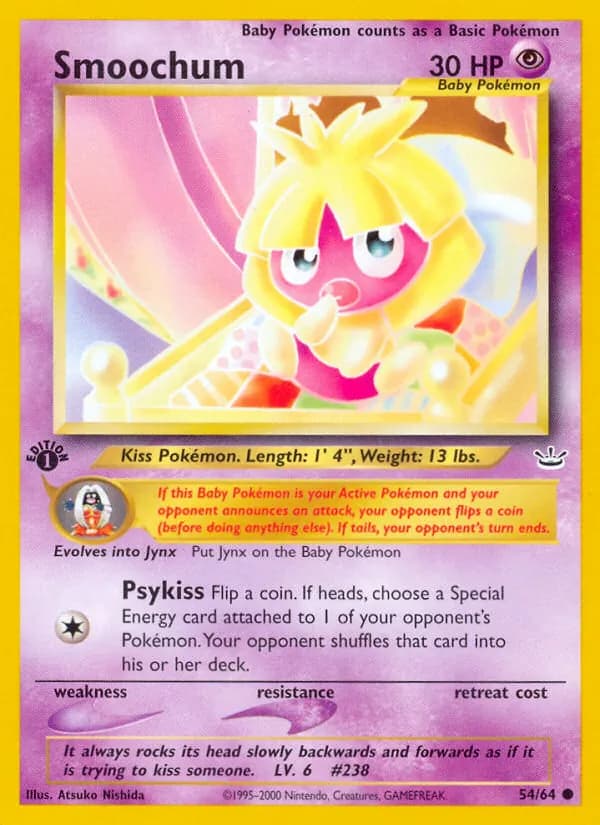 Smoochum card image