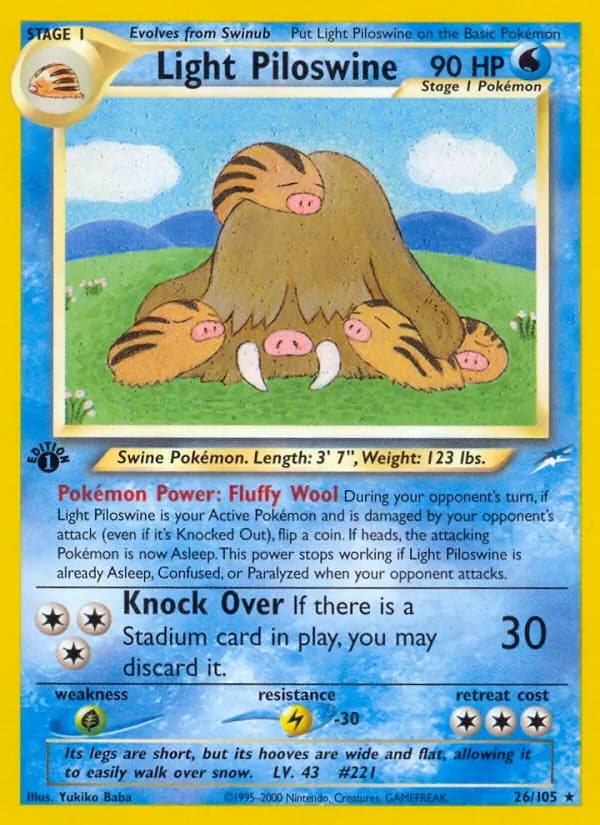 Light Piloswine card image