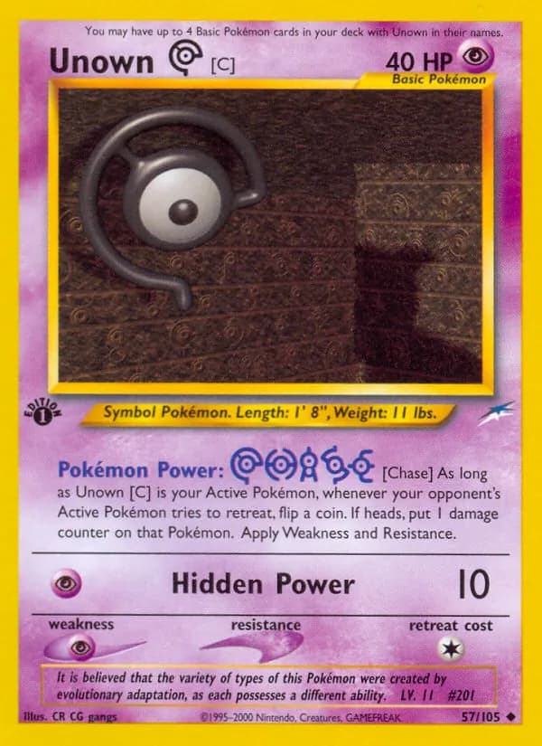 Unown [C] card image