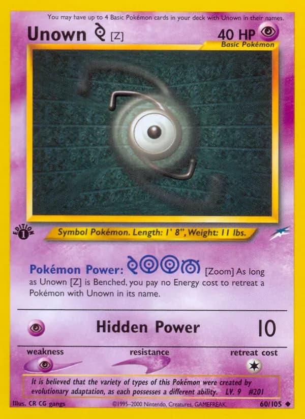 Unown [Z] card image