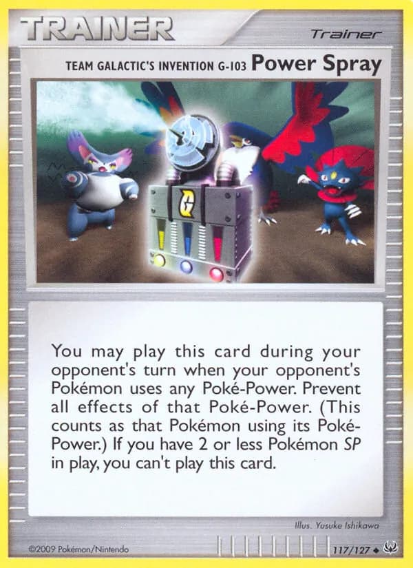 Team Galactic's Invention G-103 Power Spray card image