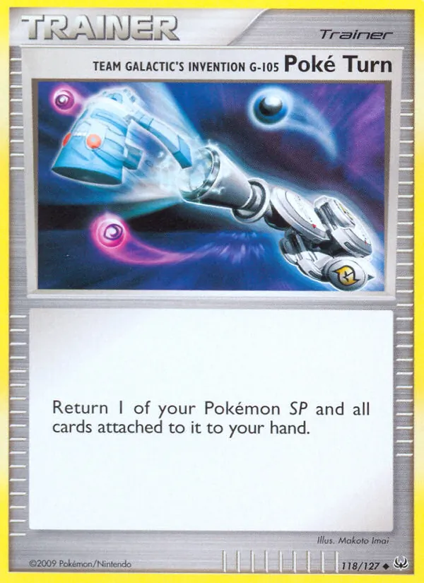 Team Galactic's Invention G-105 Poké Turn card image