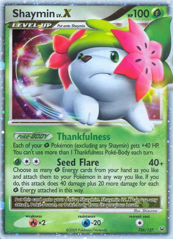 Shaymin LV.X card image