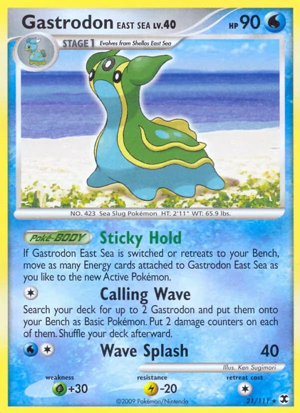 Gastrodon East Sea card image