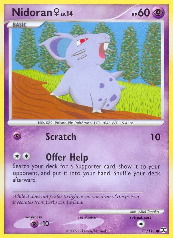 Nidoran ♀ card image